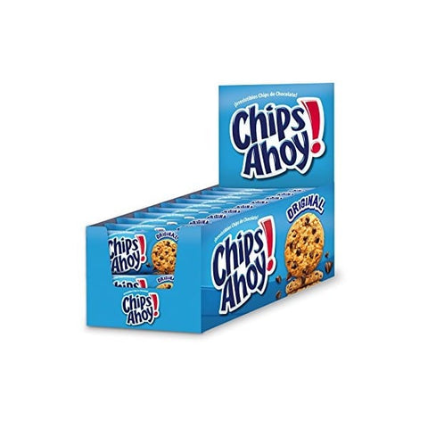 Nabisco Biscuits Chips Ahoy Original 20x 40 g chocolate biscuits 0000084100306