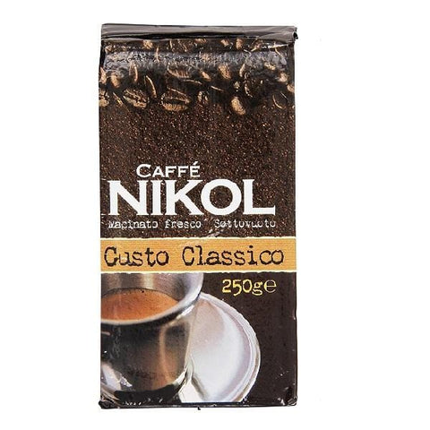 NIKOL Caffé Macinato Gusto Classico Classic Taste (250g) - Italian Gourmet UK