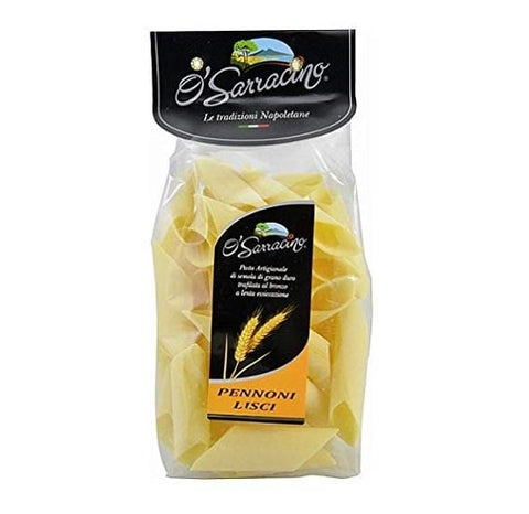 O'sarracino Pennoni Lisci artisan typical Neapolitan pasta 500g - Italian Gourmet UK