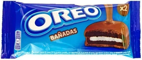 Oreo Biscuits Oreo Bañadas, Cookies with Milk Chocolate Cover - 24 x 41 g 7622201492069