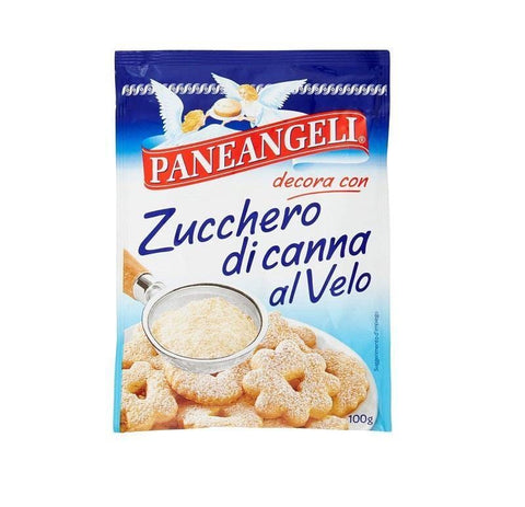 Paneangeli Zucchero di canna al velo cane sugar 100g - Italian Gourmet UK