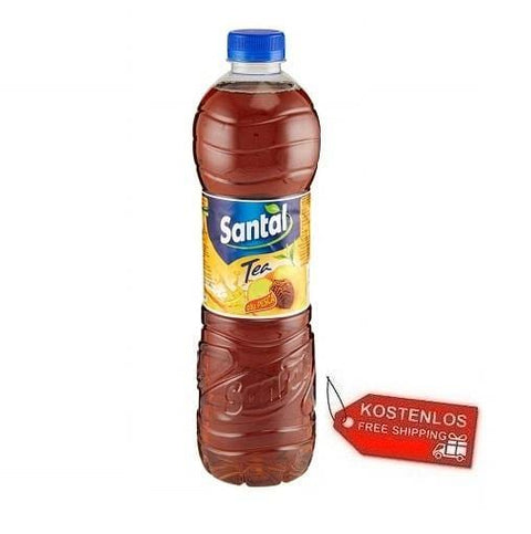 12x Parmalat Santàl Thè alla Pesca peach iced tea PET 1,5Lt - Italian Gourmet UK