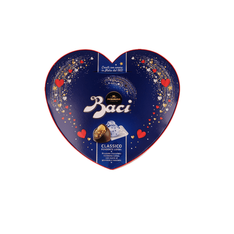 Perugina Chocolates Perugina Baci Cuore Classico Dark Chocolate Praline with Hazelnut Filling Gluten Free 100g