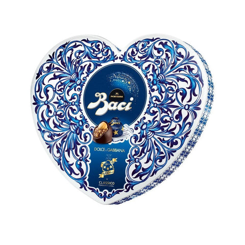 Perugina Chocolates Perugina Baci Cuore Classico Dolce e Gabbana Dark Chocolate Praline with Hazelnut Filling Gluten Free 150g