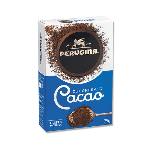 Perugina cocoa Perugina Cacao Zuccherato Sweetened Cocoa Powder 75g