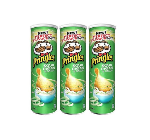 Pringles Sour Cream Onion 3x160g - Italian Gourmet UK