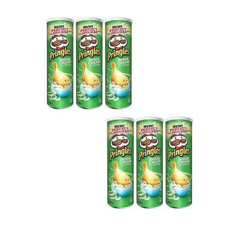 Pringles Sour Cream Onion 6x160g - Italian Gourmet UK