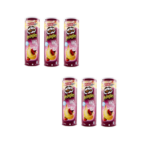 Pringles Texas BBQ Barbecue mega pack 6x160g - Italian Gourmet UK