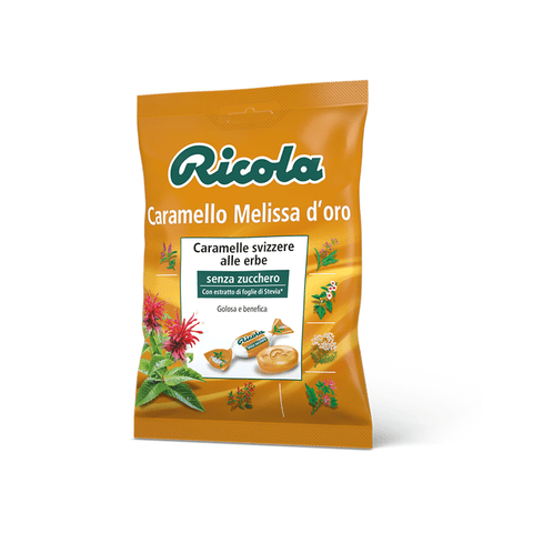 Ricola Melissa d'oro herbs and caramel candies 70g - Italian Gourmet UK