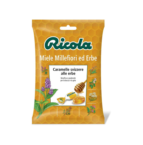 Ricola Millefiori ed erbe honey and herbs candies 70g - Italian Gourmet UK