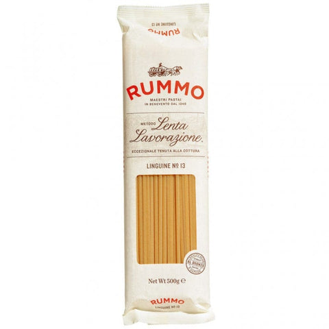 Rummo Pasta Rummo Linguine N°13 Lenta Lavorazione Durum Wheat Semolina Pasta 500g Bronze Drawing