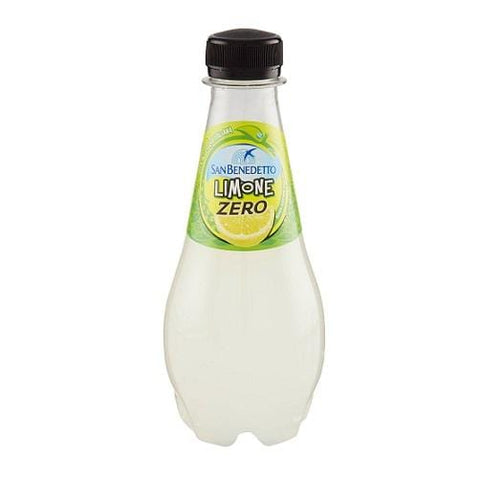 San Benedetto Limone Zero Mini Lemon Soft Drink Sugar Free PET 25cl - Italian Gourmet UK