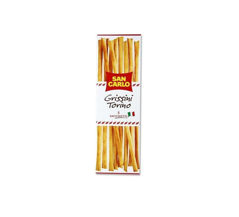 San Carlo grissini torinesi breadsticks 125g - Italian Gourmet UK