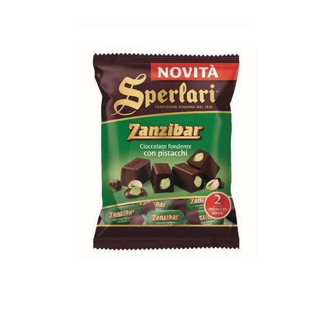 Sperlari Christmas Sweets Sperlari Zanzibar Cioccolato Fondente con Pistacchi 117g