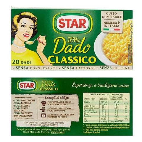 Star Classic Stock Cubes (20 cubes – 200g) - Italian Gourmet UK