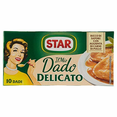 Star Delicate Stock Cubes (10 cubes – 100g) - Italian Gourmet UK