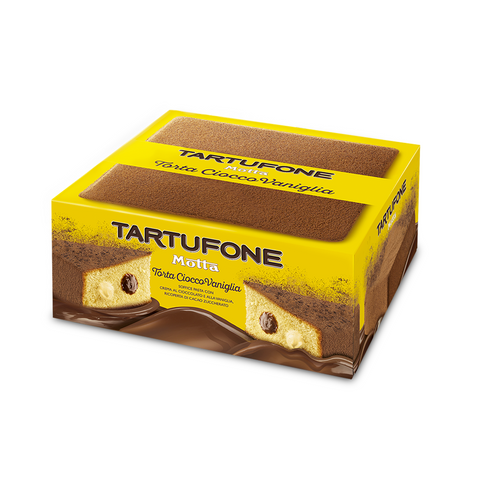 Motta Tartufone Torta Ciocco Vaniglia  Chocolate Vanilla Cake (450g)