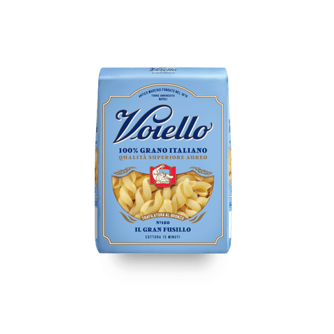 Voiello Pasta Voiello Il Gran Fusillo n°180 Durum Wheat Semolina Pasta 100% Italian Wheat 500g Bronze Drawing