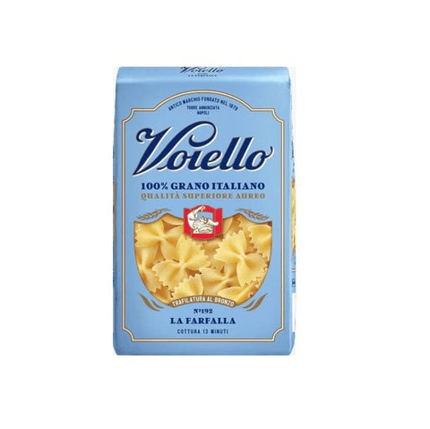 Voiello Pasta Voiello La Farfalla n°192 Durum Wheat Semolina Pasta 100% Italian Wheat 500g Bronze Drawing