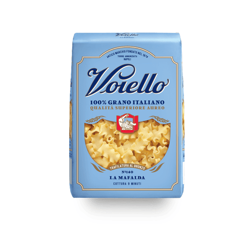 Voiello Pasta Voiello La Mafalda n°140 Durum Wheat Semolina Pasta 100% Italian Wheat 500g Bronze Drawing