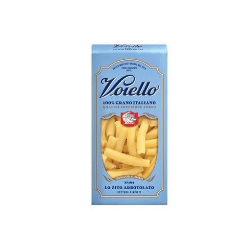 Voiello Pasta Voiello Lo Zito Arrotolato n°194 Durum Wheat Semolina Pasta 100% Italian Wheat 500g Bronze Drawing